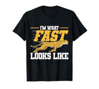 Soy lo rápido Que Parece Cheetah Speed Runner Camiseta