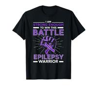 Soy lo suficientemente fuerte como para ganar este guerrero de la epilepsia de batalla Camiseta