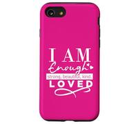 Soy lo Suficientemente Fuerte Hermosa Amada ser Amable Carcasa para iPhone SE (2020) / 7/8