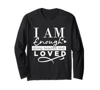 Soy lo Suficientemente Fuerte Hermosa Amada ser Amable Manga Larga