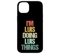 Soy Luis Haciendo Luis Cosas - Divertido Dicho Genial Nombre Luis Carcasa para iPhone 14 Plus