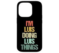 Soy Luis Haciendo Luis Cosas - Divertido Dicho Genial Nombre Luis Carcasa para iPhone 14 Pro