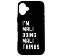 Soy Mali Haciendo Cosas de Mali Carcasa para iPhone 16 Plus