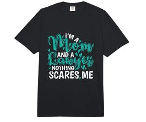 Soy mamá y Abogada Nada me Asusta Comfort Colors Adult Heavyweight T-Shirt