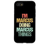 Soy Marcus haciendo cosas de Marcus - Divertidísimo nombre Marcus Carcasa para iPhone SE (2020) / 7 / 8