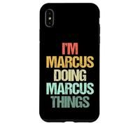 Soy Marcus haciendo cosas de Marcus - Divertidísimo nombre Marcus Carcasa para iPhone XS Max