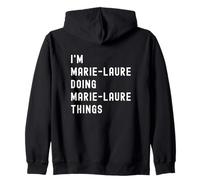 Soy Marie-Laure Haciendo Cosas de Marie-Laure Sudadera con Capucha