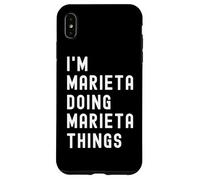 Soy Marieta Haciendo Cosas de Marieta Carcasa para iPhone XS MAX