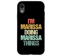 Soy Marissa haciendo cosas de Marissa - Divertidísimo con el nombre de Marissa Carcasa para iPhone XR