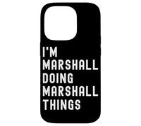 Soy Marshall Haciendo Cosas de Marshall Carcasa para iPhone 14 Pro