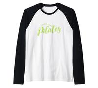 Soy más Agradable después de Pilates Powerhouse Body Camiseta Manga Raglan