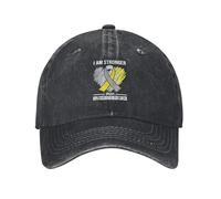 Soy Más Fuerte Que El Cáncer Cerebral Infantil Dipg Gorra De Béisbol Deportiva Gorra De Visera Clásica Sombrero para El Sol para Senderismo Hombre Golf