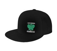 Soy Más Fuerte Que El Cáncer De Cabeza Y Cuello Running Gorros Portátil Gorra De Béisbol Secado Rápido Sombrero para El Sol para Exteriores Tenis Aire Libre