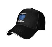 Soy Más Fuerte Que El Cáncer De Colon Gorra Deportiva Ajustable Gorra De Visera Informal Sombrero para Pesca Hombre Exteriores