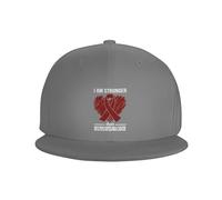 Soy Más Fuerte Que El Cáncer De Mieloma Múltiple Mujeres Hombres Protección Solar Gorras Moda Sombrero De Béisbol Plana Gorra De Béisbol para Pesca Camionero Caza