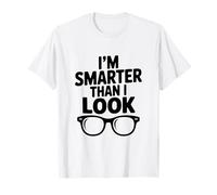 Soy más Inteligente de lo Que Parezco Divertido para Amigos Nerd Camiseta