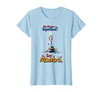 Soy más Que un Superhéroe Soy Maestra Camiseta, Mujer, Azul Bebé, XXL