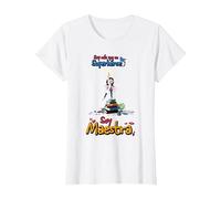 Soy más Que un Superhéroe Soy Maestra Camiseta, Mujer, Blanco, S