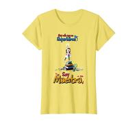 Soy más Que un Superhéroe Soy Maestra Camiseta, Mujer, Limón, XL