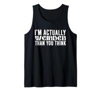Soy más raro de lo que piensas - Funny Quirky Camiseta sin Mangas