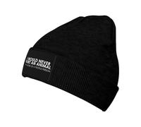 Soy Más Una Persona Sociable Unisex Gorro De Punto Deportivo Gorro Invierno Cálido Gorros con Vuelta para Ciclismo Clima Frío Correr