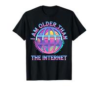 Soy Mayor Que el Internet 1980s 1990s Nostalgia Regalos Camiseta