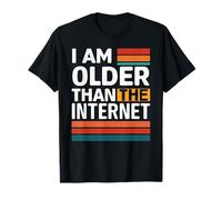 Soy Mayor Que el Internet Divertido Humor Retro Meme Floppy Camiseta
