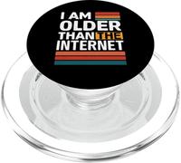 Soy Mayor Que el Internet Divertido Humor Retro Meme Floppy PopSockets PopGrip para MagSafe