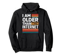 Soy Mayor Que el Internet Divertido Humor Retro Meme Floppy Sudadera con Capucha