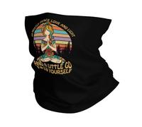 Soy Mayormente Paz Amor Y Luz Unisex Braga De Cuello Elástica Snood Multifunción Tubular Pañuelo para Moto Correr Yoga Senderismo