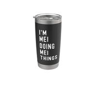 Soy Mei Haciendo Cosas de Mei Vaso térmico de acero inoxidable de doble pared