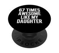Soy mi Suegra 67 Hijo Favorito Padres Hombres Mujeres PopSockets PopGrip Adhesivo