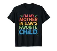 Soy mi Suegra Hijo Favorito Divertido Padre Humor Hombres Camiseta