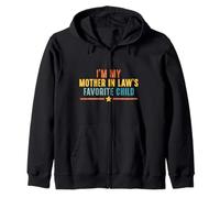 Soy mi Suegra Hijo Favorito Divertido Padre Humor Hombres Sudadera con Capucha