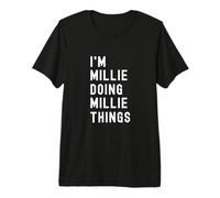 Soy Millie Haciendo Cosas de Millie Camiseta Premium