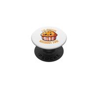Soy Muffin Without You Pun Pancake Baker Girlfriend Cupcake PopSockets PopGrip Adhesivo