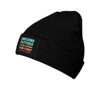Soy Multitarea, Puedo Escuchar, Ignorar Y Olvidar. 2 Negro Unisex Gorro De Punto Deportivo Skull Cap Cálido Gorro Invierno para Pasear Al Perro Correr Al Aire Libre