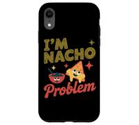 Soy Nacho Problema Comida Divertida Humor Carcasa para iPhone XR