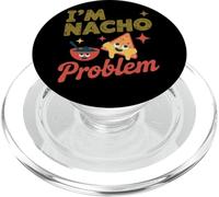 Soy Nacho Problema Comida Divertida Humor PopSockets PopGrip para MagSafe