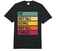 Soy Neftali Doing Neftali Things Funny Nombre Personalizado Comfort Colors Adult Heavyweight T-Shirt