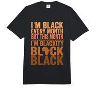 Soy Negro Todos los Meses, Pero Este Mes Soy Blackity Black Comfort Colors Adult Heavyweight T-Shirt