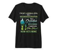 Soy Nieta de un Abuelo con alas Camiseta Premium