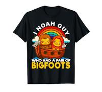 Soy Noah, un Chico Que tenía un par de Bigfoots, Noah's Ark Yeti Faith Camiseta