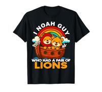 Soy Noé, el tío Que tenía un par de Leones, el Arca de Noé, religioso Camiseta