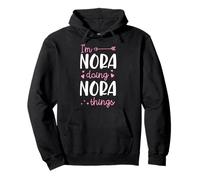 Soy Nora Doing Nora Things Nombre Personalizado Sudadera con Capucha