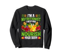 Soy nutricionista Te ayudo a nutrir tu Cuerpo Sudadera