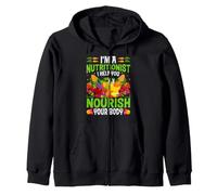 Soy nutricionista Te ayudo a nutrir tu Cuerpo Sudadera con Capucha
