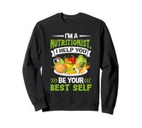 Soy nutricionista Te ayudo a ser tu Mejor yo Sudadera