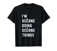 Soy Océane Haciendo Cosas de Océane Camiseta gráfica económica