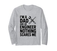 Soy papá e Ingeniero Nada me Asusta Manga Larga